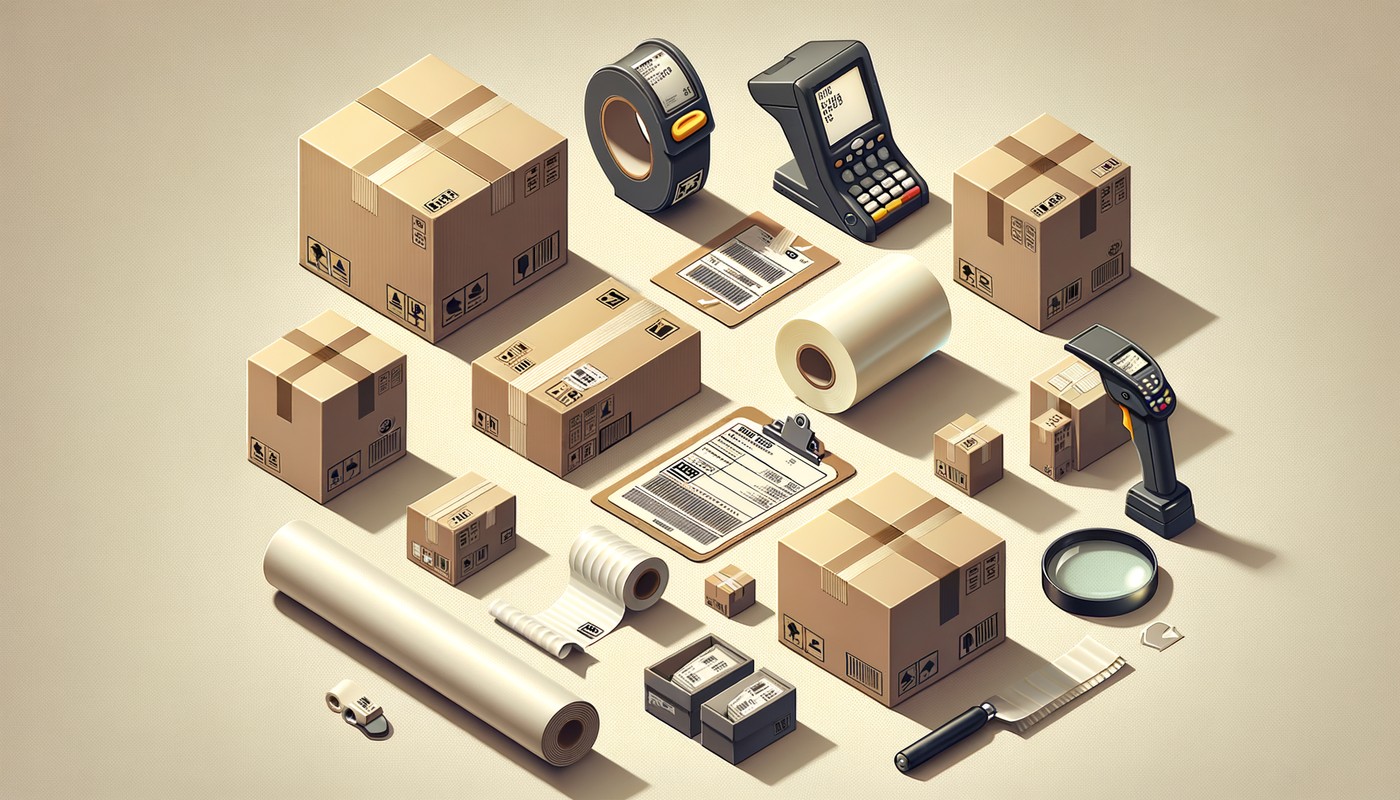 FBA prep workers applying FNSKU labels and preparing products for Amazon fulfillment