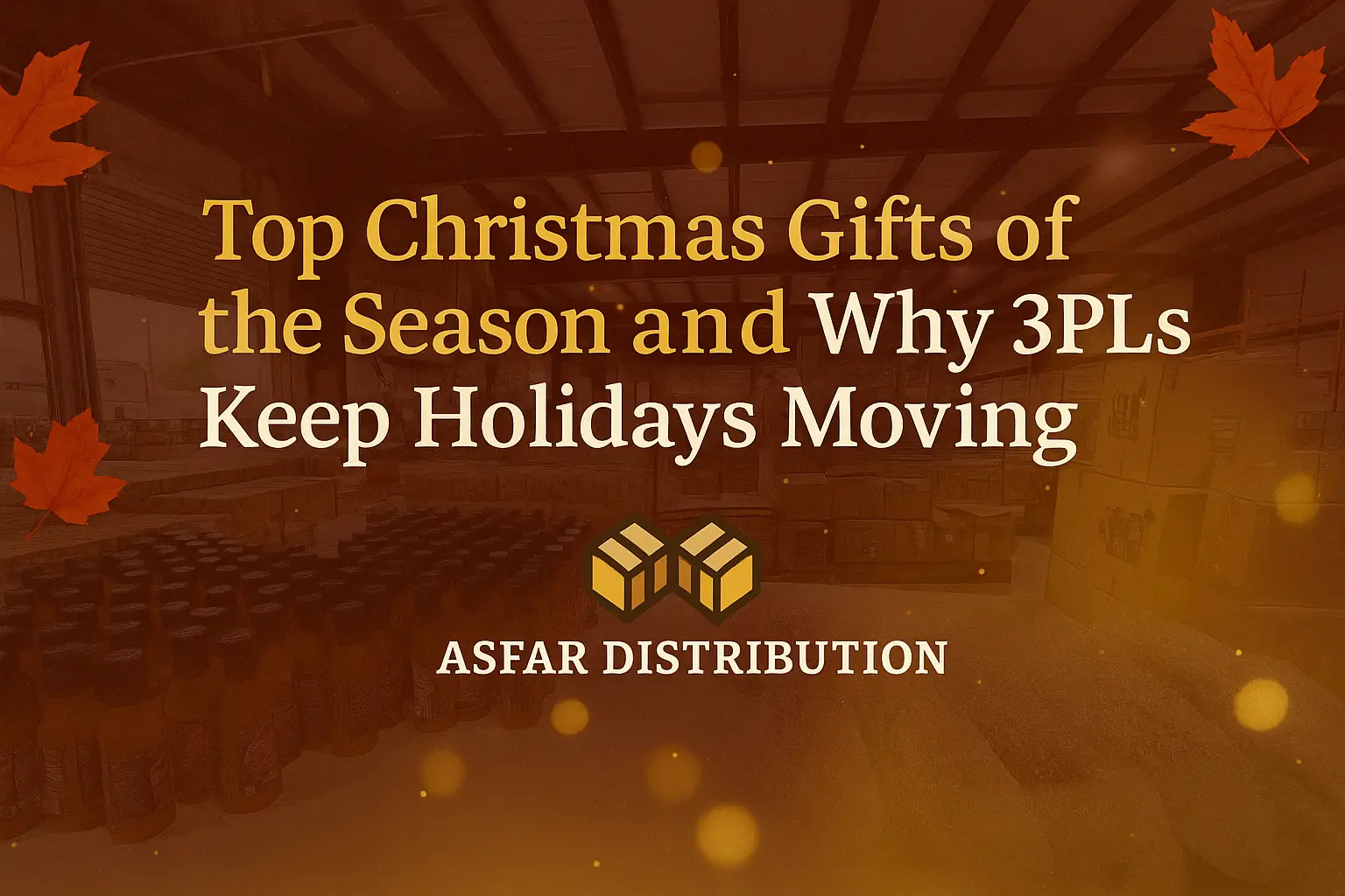 Top Holiday Gifts of the Season and How 3PL Partners Keep Christmas Moving